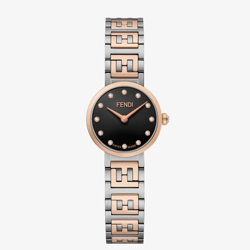 Fendi Uhren<19 Mm – Uhr Mit Ff-Logo Am Armband