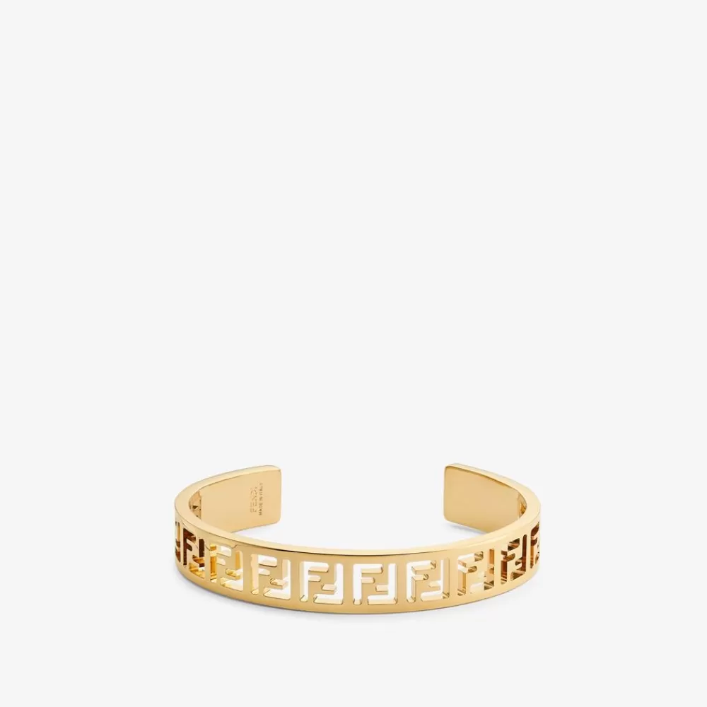 Fendi Armbander<Armband Aus Metall In Goldfarbe