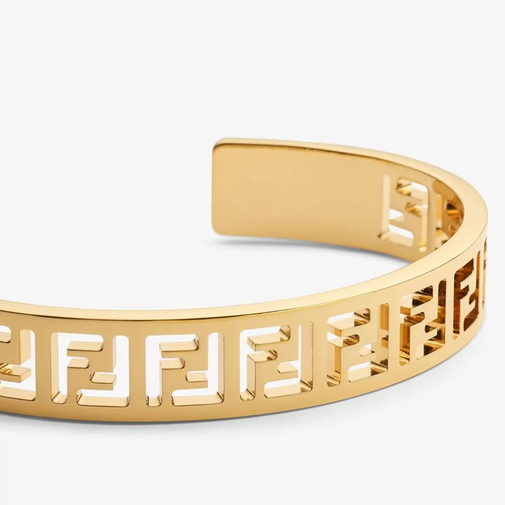 Fendi Armbander<Armband Aus Metall In Goldfarbe