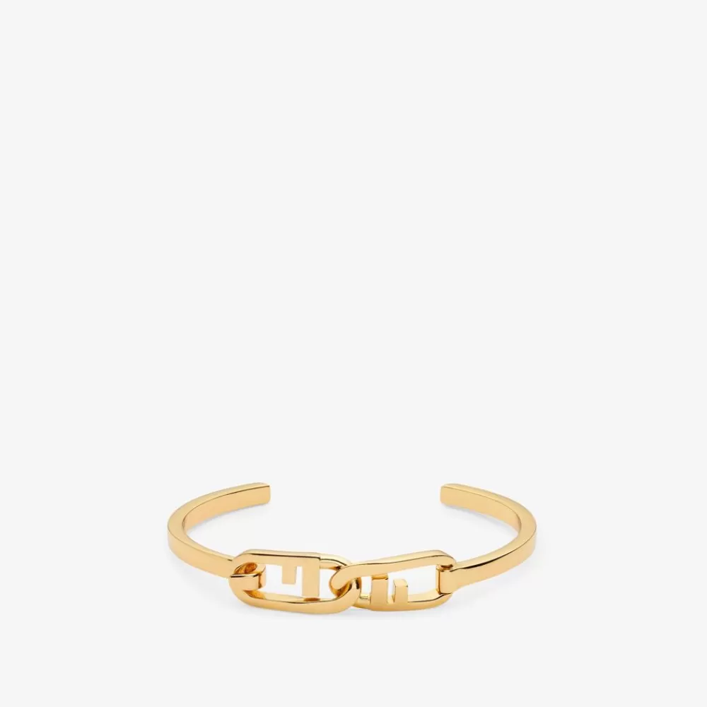 Fendi Armbander<Armband Aus Metall In Goldfarben