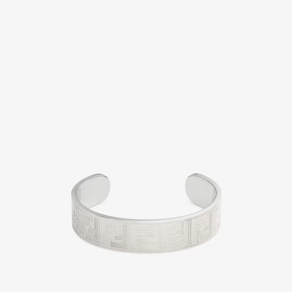 Fendi Armbander<Armband Aus Metall In Silberfarben