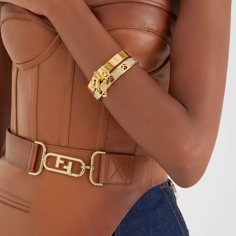 Fendi Armbander<Armband Goldfarben