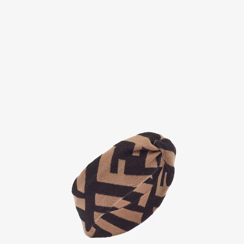 Fendi Mutzen Und Handschuhe<Band Aus Wolle Und Viskose Mehrfarbig