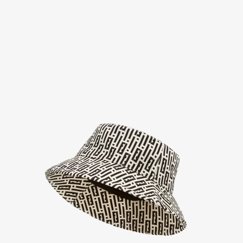 Fendi Mutzen Und Handschuhe<Bucket Hat Aus Stoff In Weis