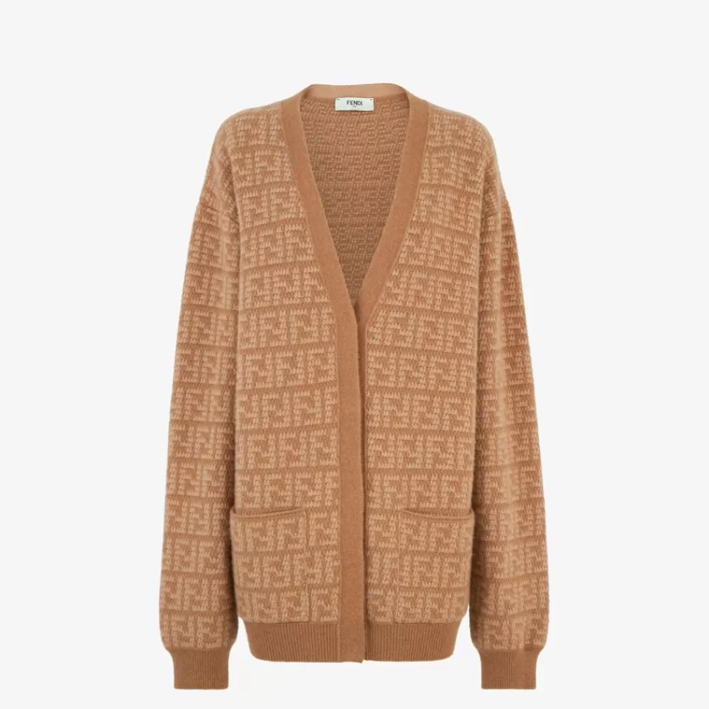 Fendi Anzuge Und Sets<Cardigan Aus Kaschmir In Braun