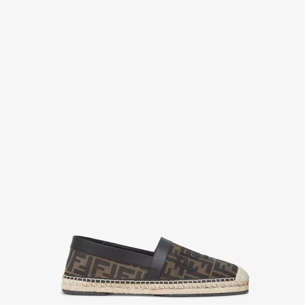 Fendi Pantoletten Und Sandalen<Espadrilles Aus Ff-Jacquard
