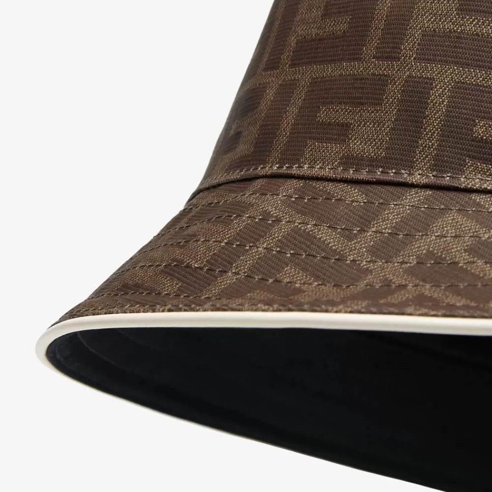 Fendi Mutzen Und Handschuhe<Fischerhut Aus Stoff Mit Ff-Muster