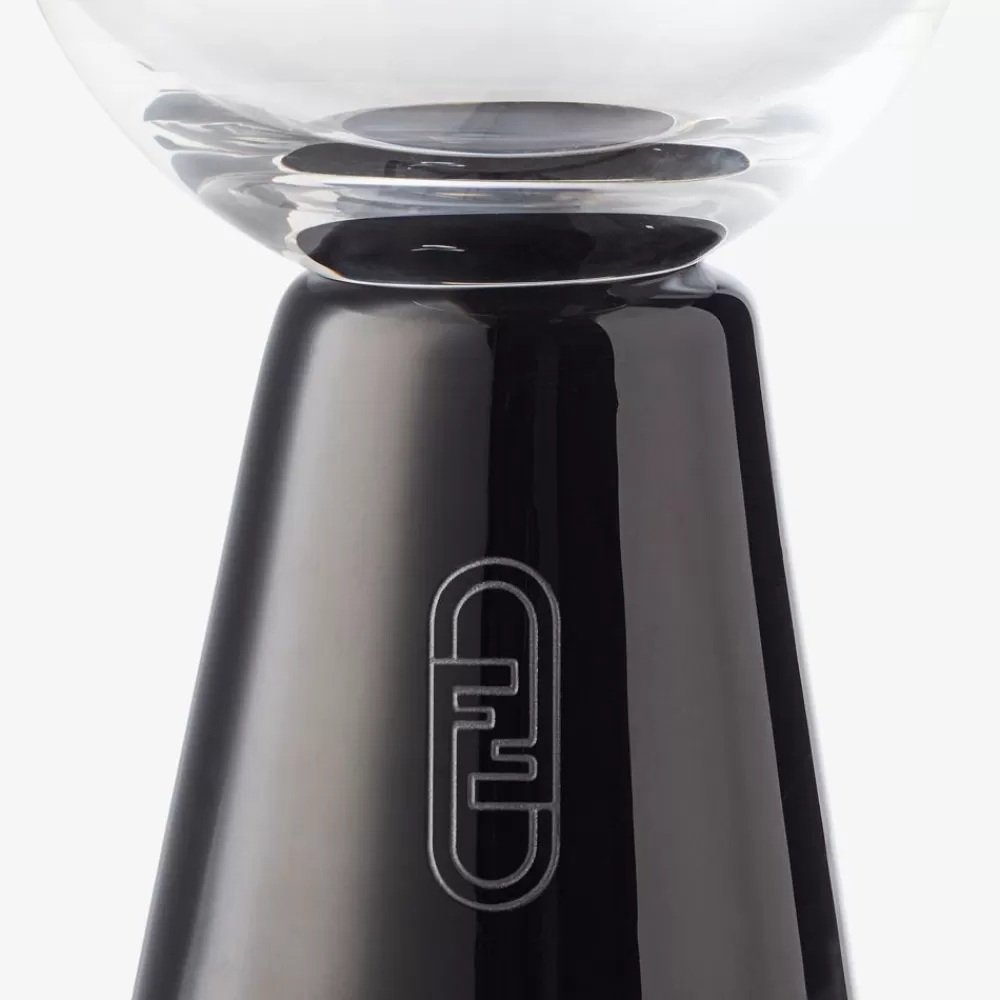 Fendi Tafelgeschirr<Glas Aus Schwarzem Kristall