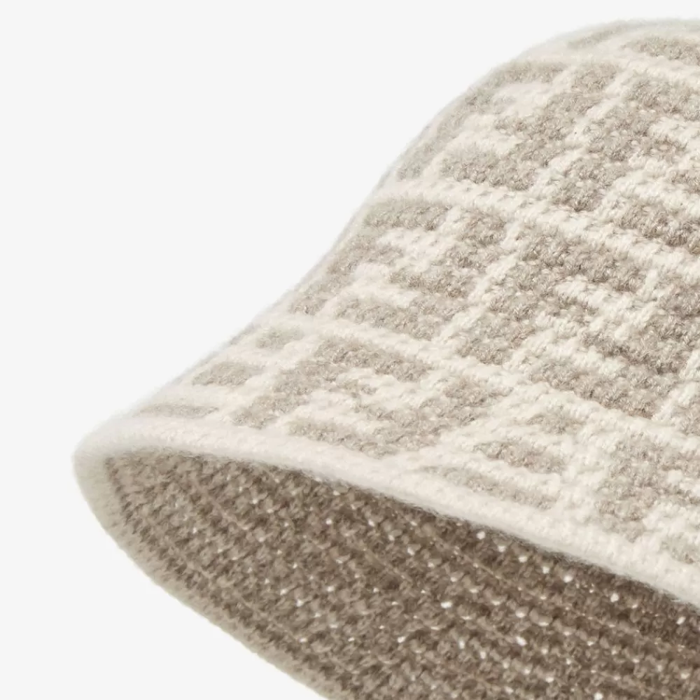 Fendi Mutzen Und Handschuhe<Glockenhut Aus Kaschmir In Taupe