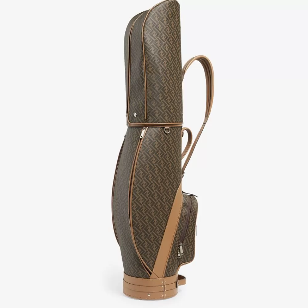 Fendi Reise- Und Lifestyle-Accessoires<Golftasche Aus Stoff In Braum