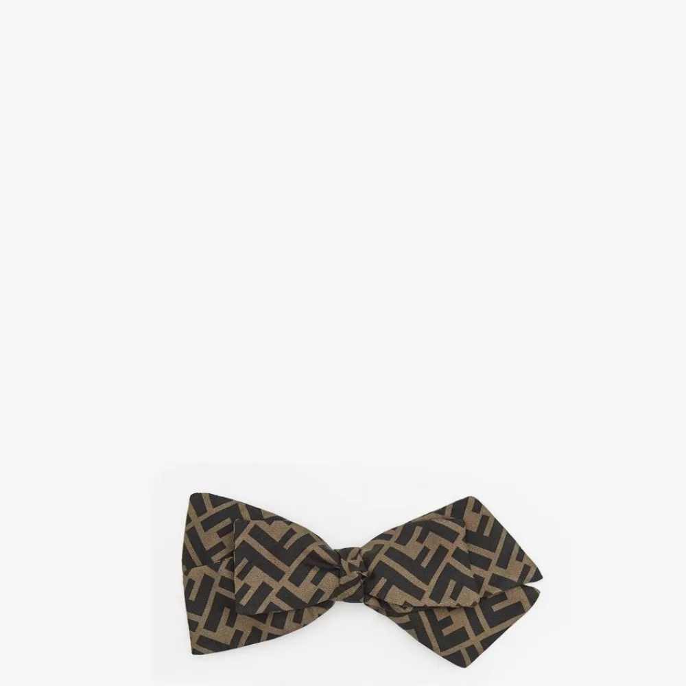 Fendi Haar-Accessoires<Haarspange Aus Twill In Braun