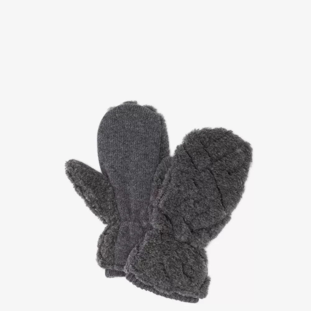 Fendi Mutzen Und Handschuhe<Handschuhe Aus Wolle In Dunkelgrau