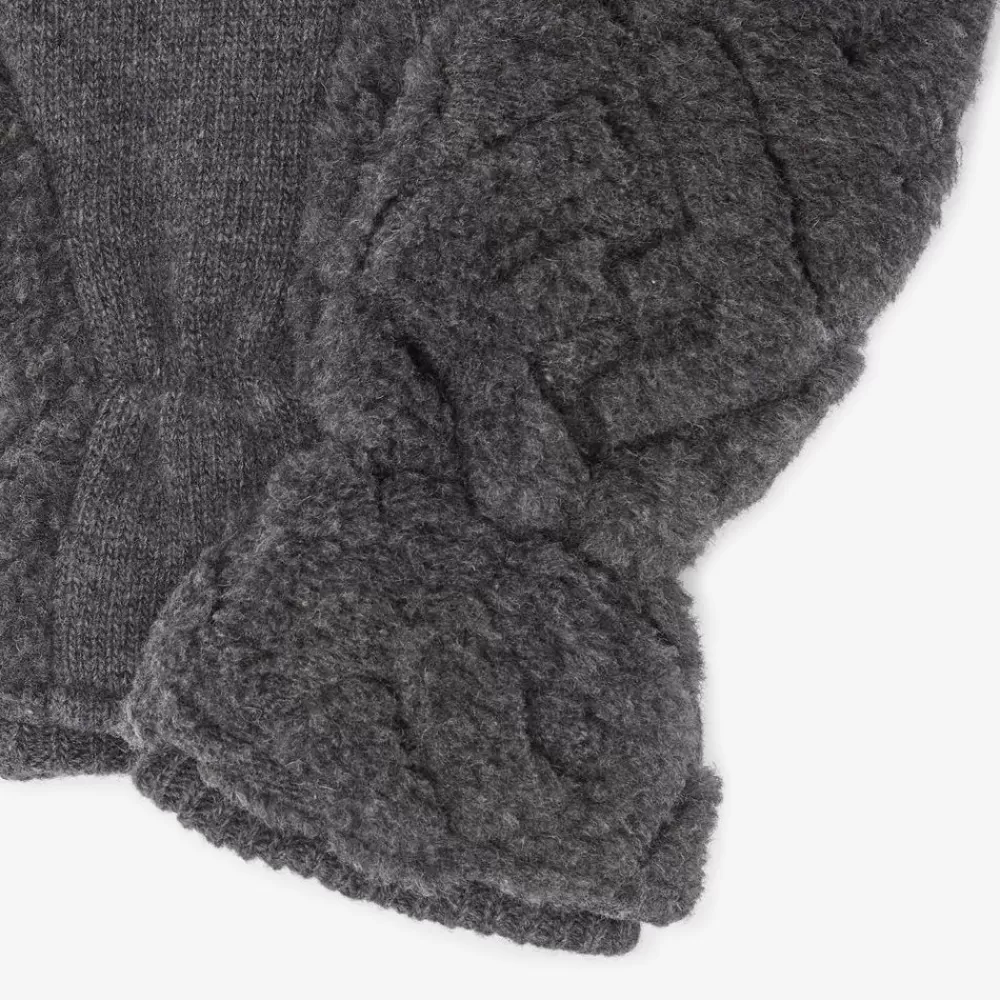 Fendi Mutzen Und Handschuhe<Handschuhe Aus Wolle In Dunkelgrau