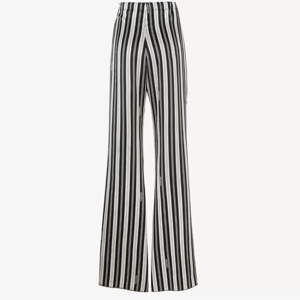 Fendi Hosen Und Shorts<Hose Aus Bedruckter Seide