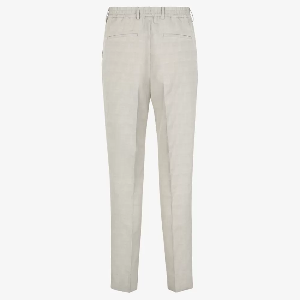 Fendi Jeans Und Hosen<Hose Aus Jacquard-Stoff In Beige