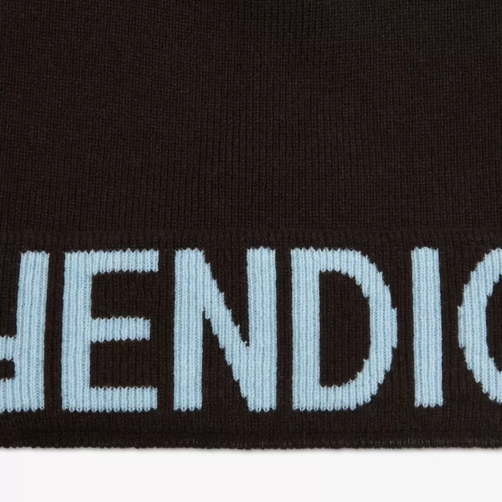 Fendi Mutzen Und Handschuhe<Hut Aus Wolle In Dunkelbraun