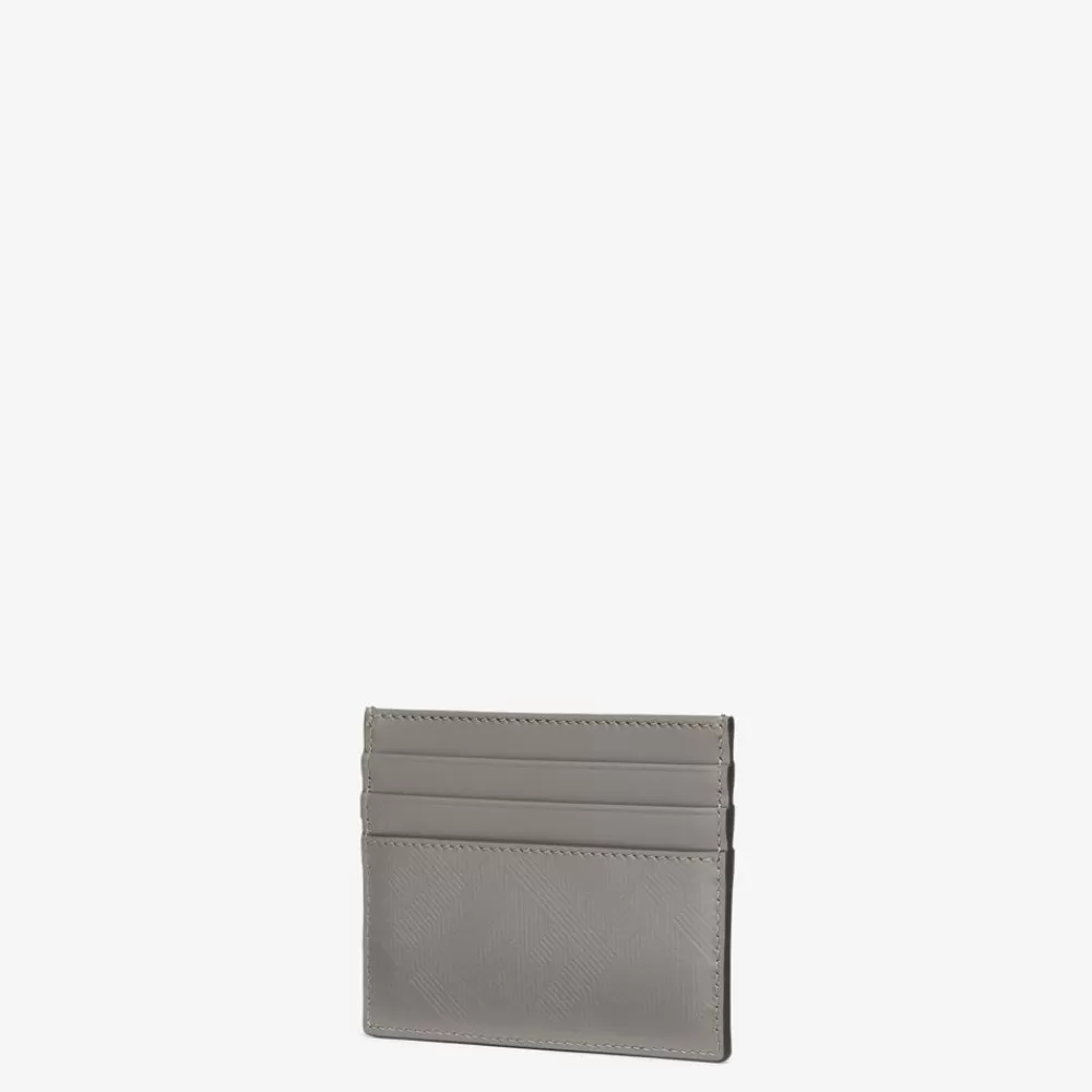 Fendi Kartenetuis<Kartenetui Aus Leder In Grau