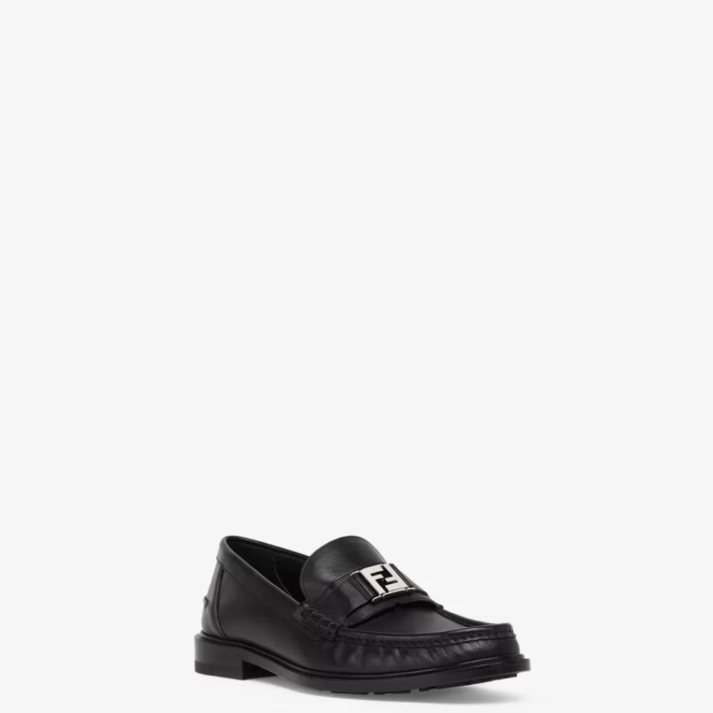 Fendi Loafer<Loafers Aus Leder In Schwarz