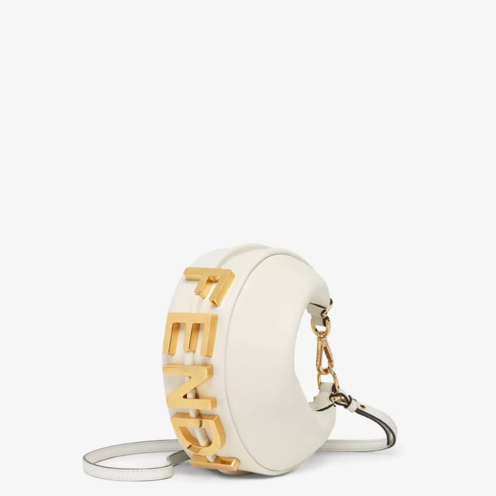 Fendi Mini-Taschen<Minibag Aus Leder In Weis