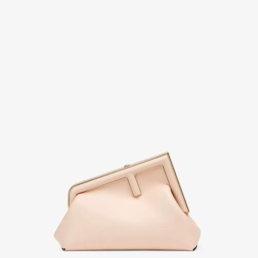 Fendi Mini-Taschen<Mini-Tasche Aus Leder In Hellrosa