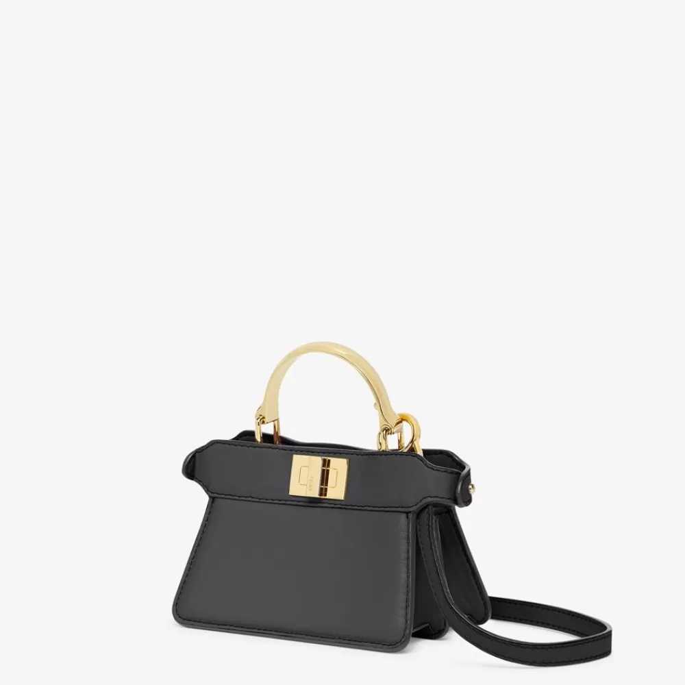 Fendi Mini-Taschen<Mini-Tasche Aus Nappaleder In Schwarz