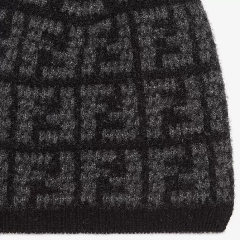 Fendi Mutzen Und Handschuhe<Mutze Aus Kaschmir In Schwarz