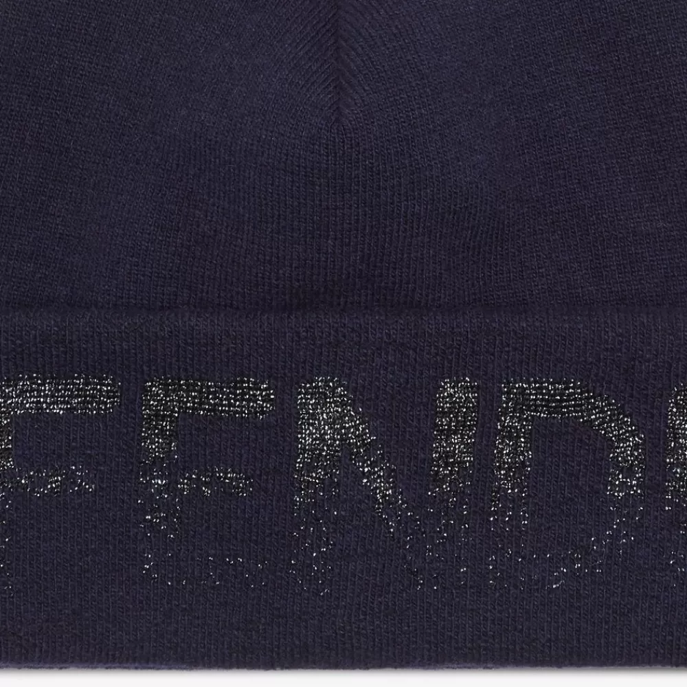 Fendi Mutzen Und Handschuhe<Mutze Aus Wolle Und Kaschmir In Blau