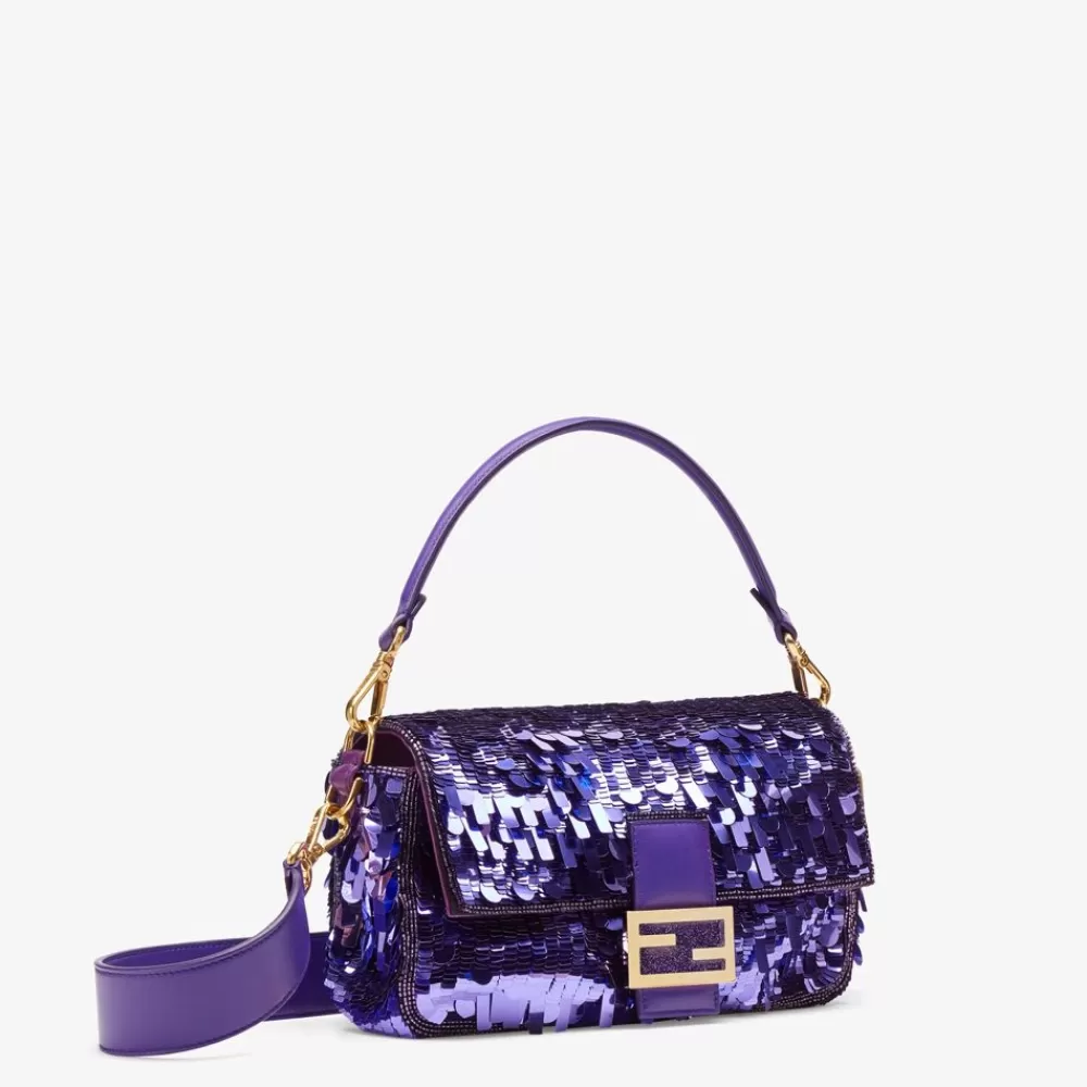 Fendi Schulter- Und Crossbody-Taschen<Pailletten-Tasche In Violett