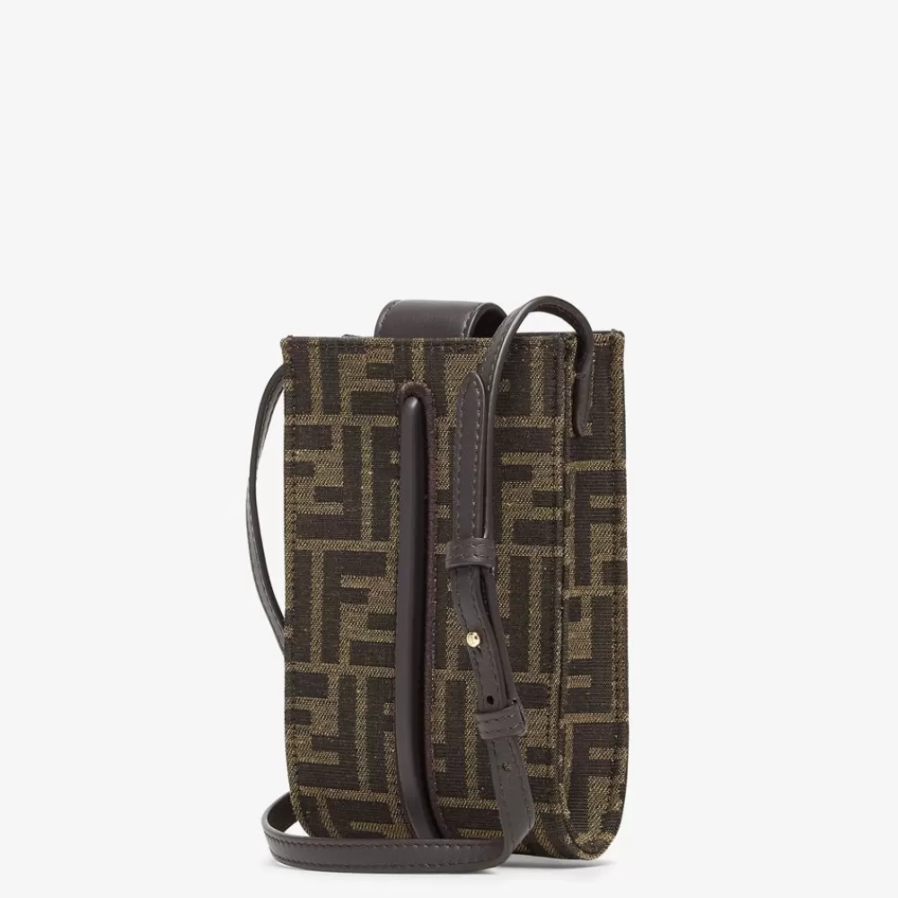 Fendi Mini-Taschen<Pochette Aus Ff-Stoff In Braun