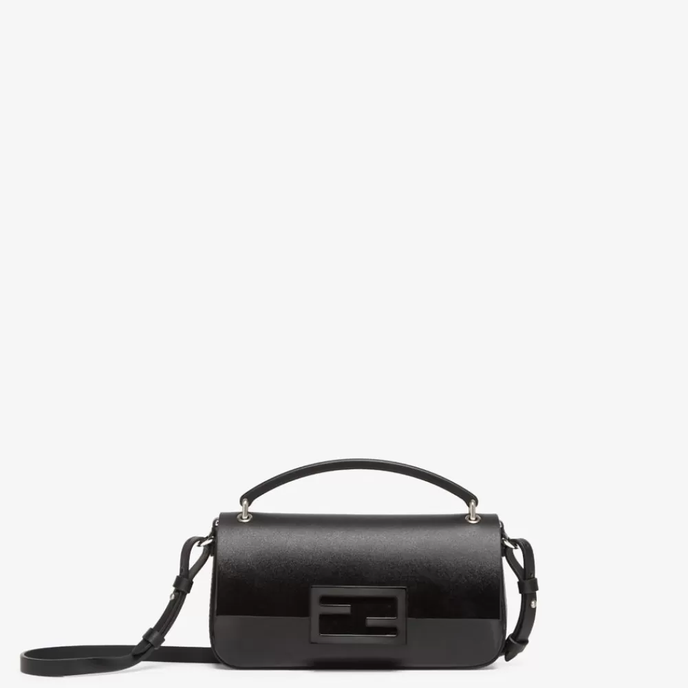 Fendi Mini-Taschen<Pochette Aus Lackleder In Schwarz