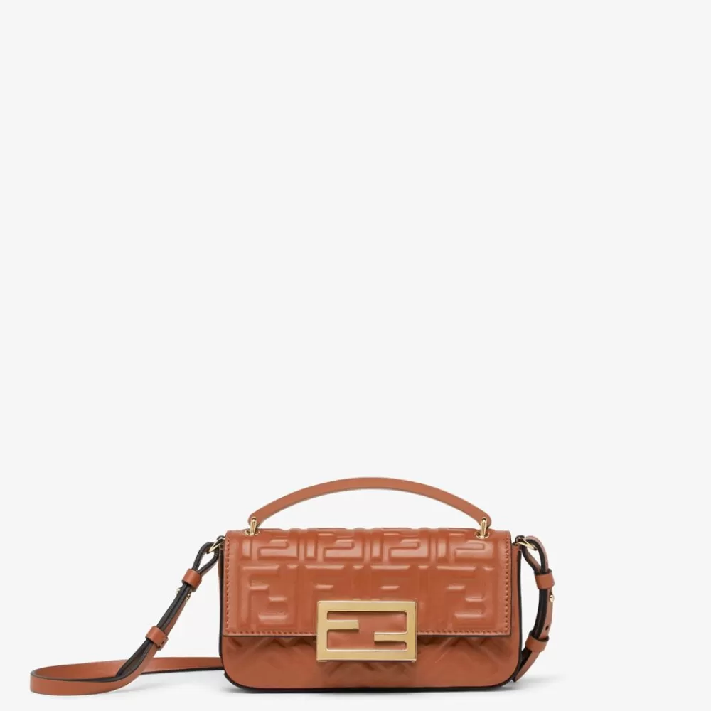 Fendi Mini-Taschen<Pochette Aus Nappaleder In Braun