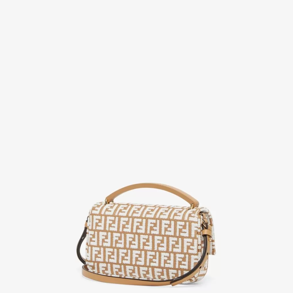 Fendi Mini-Taschen<Pochette Aus Raphia In Beige Ff