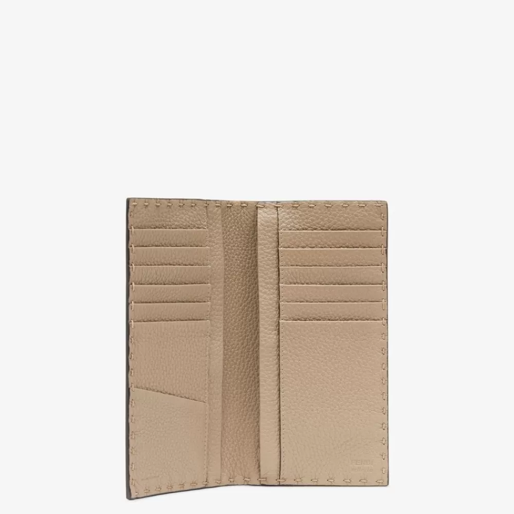 Fendi Portemonnaies Mit Tragekette<Portemonnaie Aus Leder In Beige