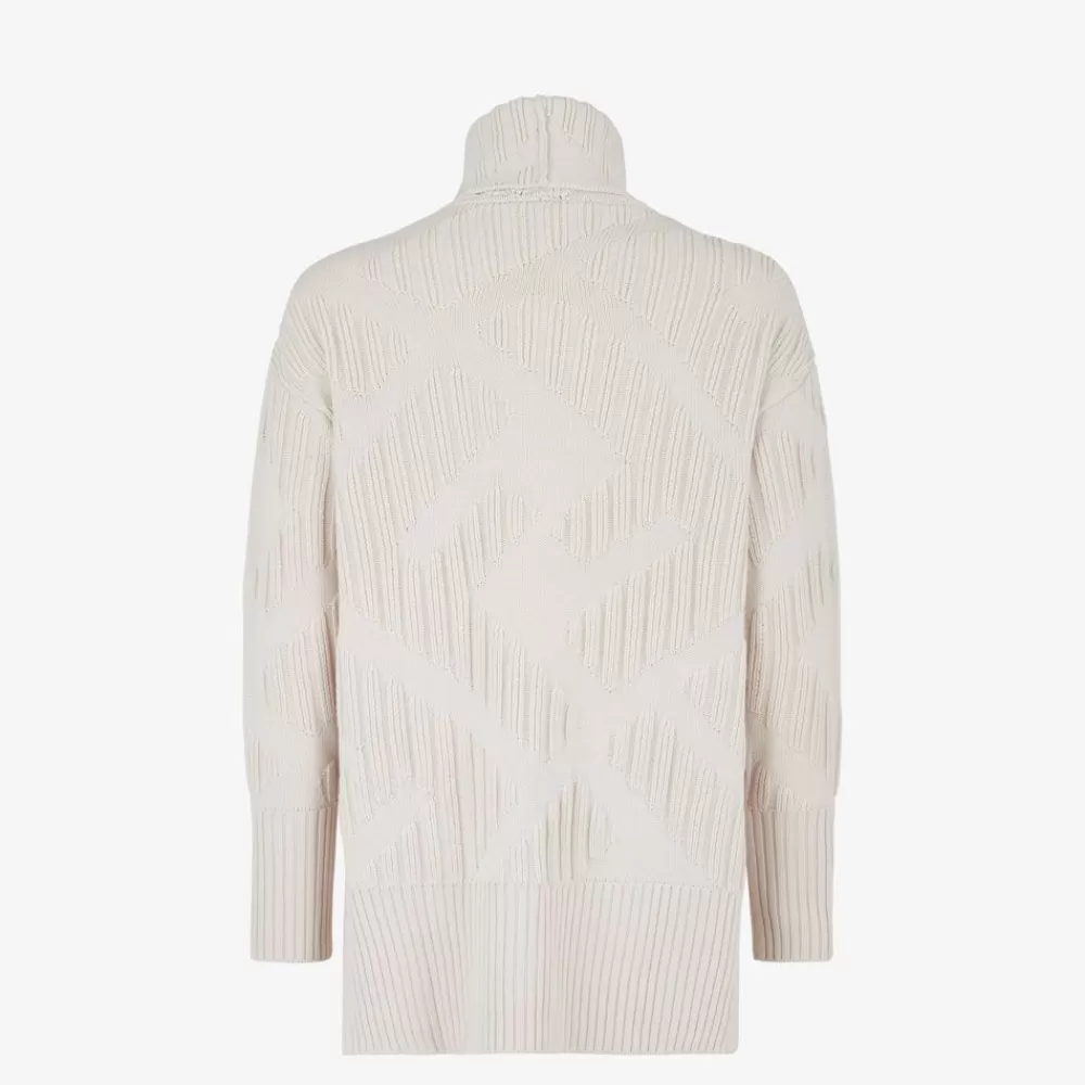 Fendi Strickbekleidung<Pullover Aus Wolle In Weis