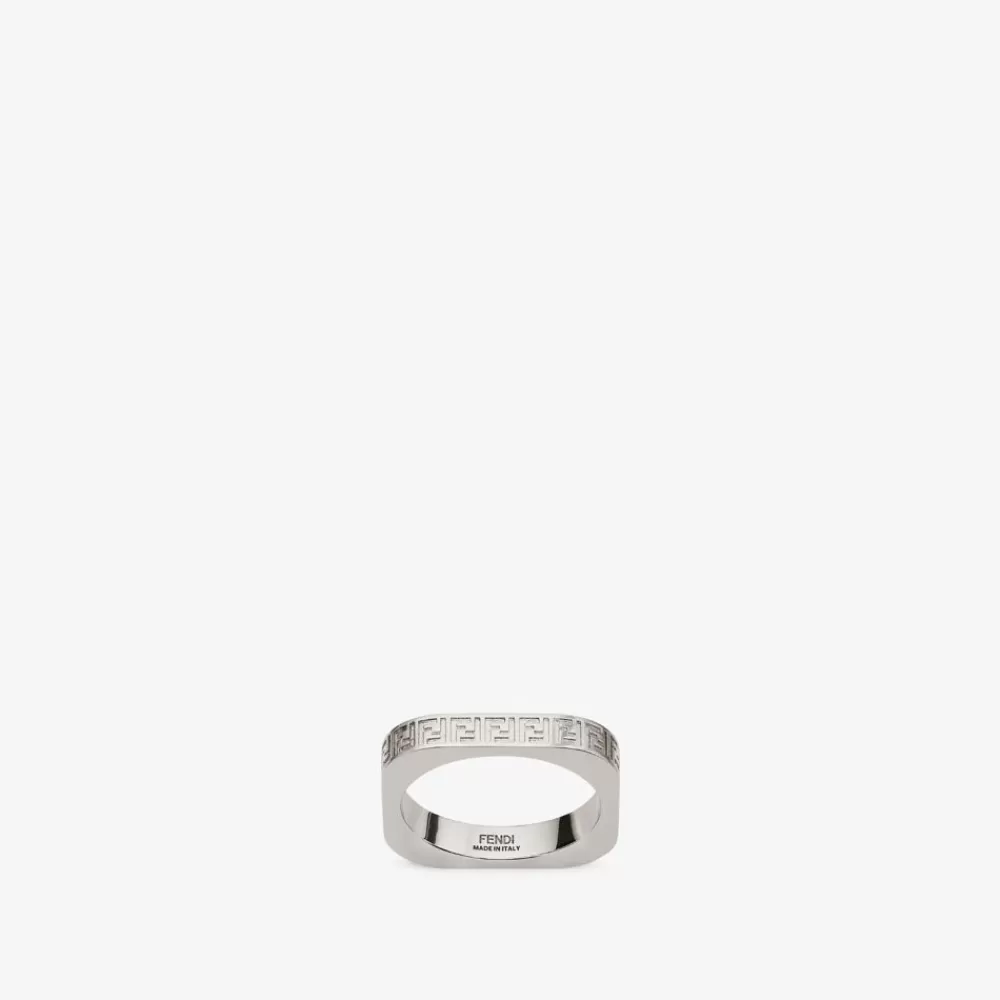 Fendi Ringe<Ring Aus Metall In Silberfarben