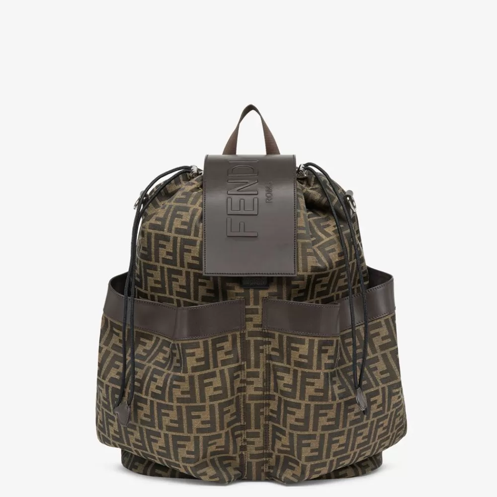 Fendi Reisetaschen<Rucksack Aus Ff Jacquard-Stoff