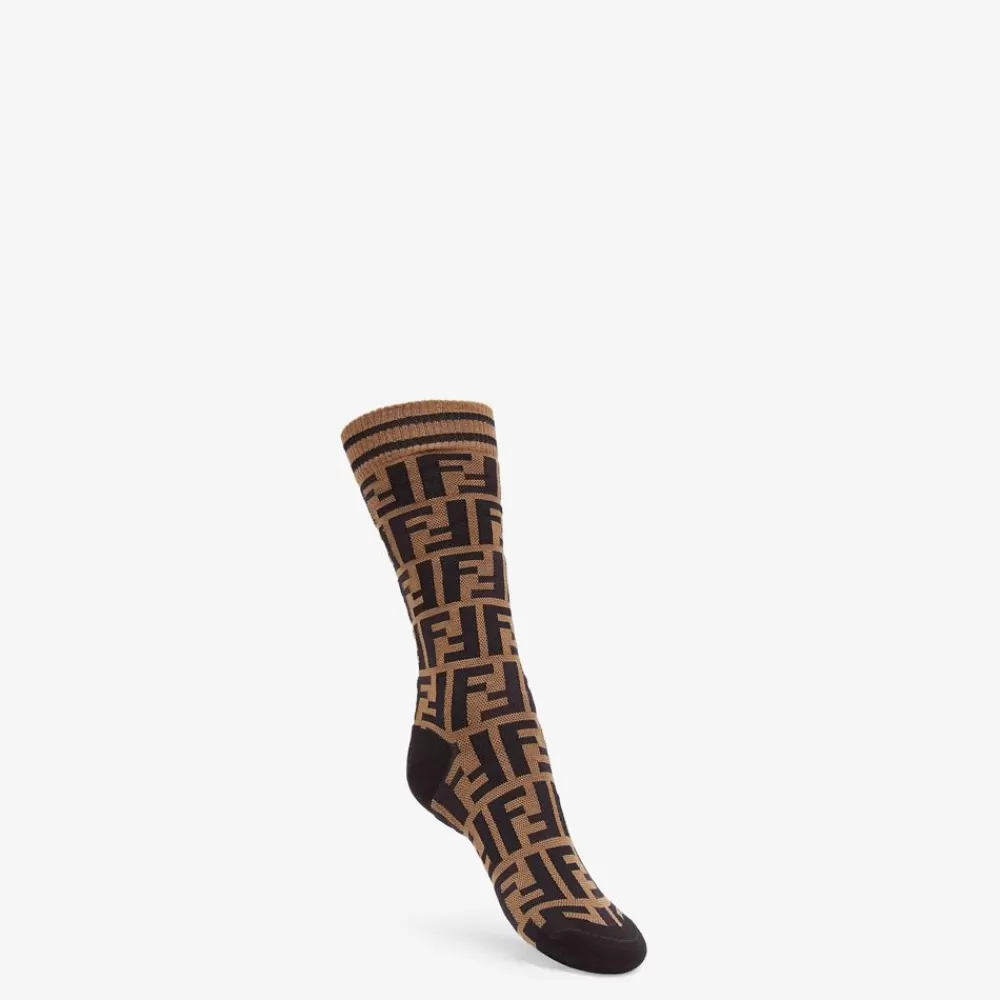 Fendi Strumpfhosen Und Socken<Socken Aus Frottee Mehrfarbig