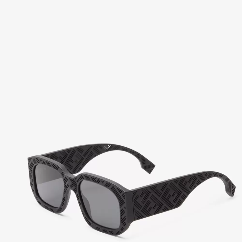 Fendi Sonnenbrillen<Sonnenbrille Aus Acetat In Schwarz