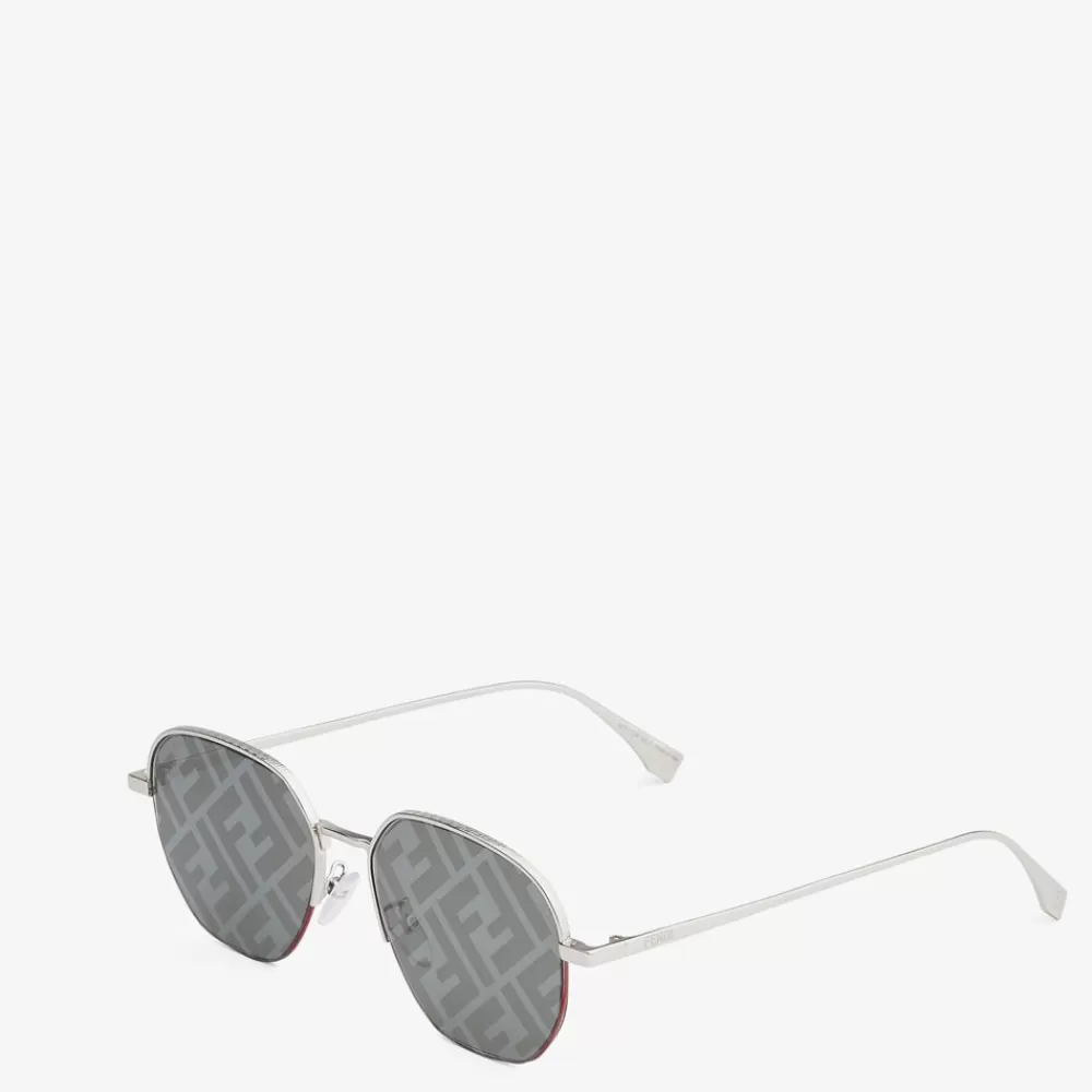 Fendi Sonnenbrillen<Sonnenbrille In Der Farbe Palladium