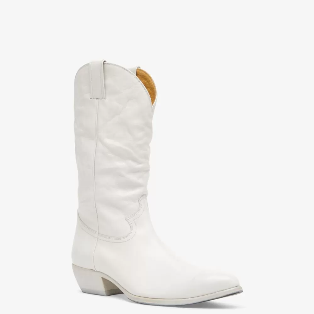 Fendi Stiefel Und Stiefeletten<Stiefel Aus Leder In Weis