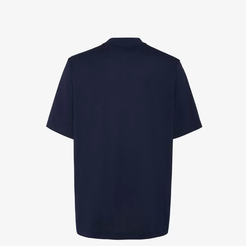 Fendi T-Shirts Und Sweatshirts<Sweatshirt Aus Jersey In Blau