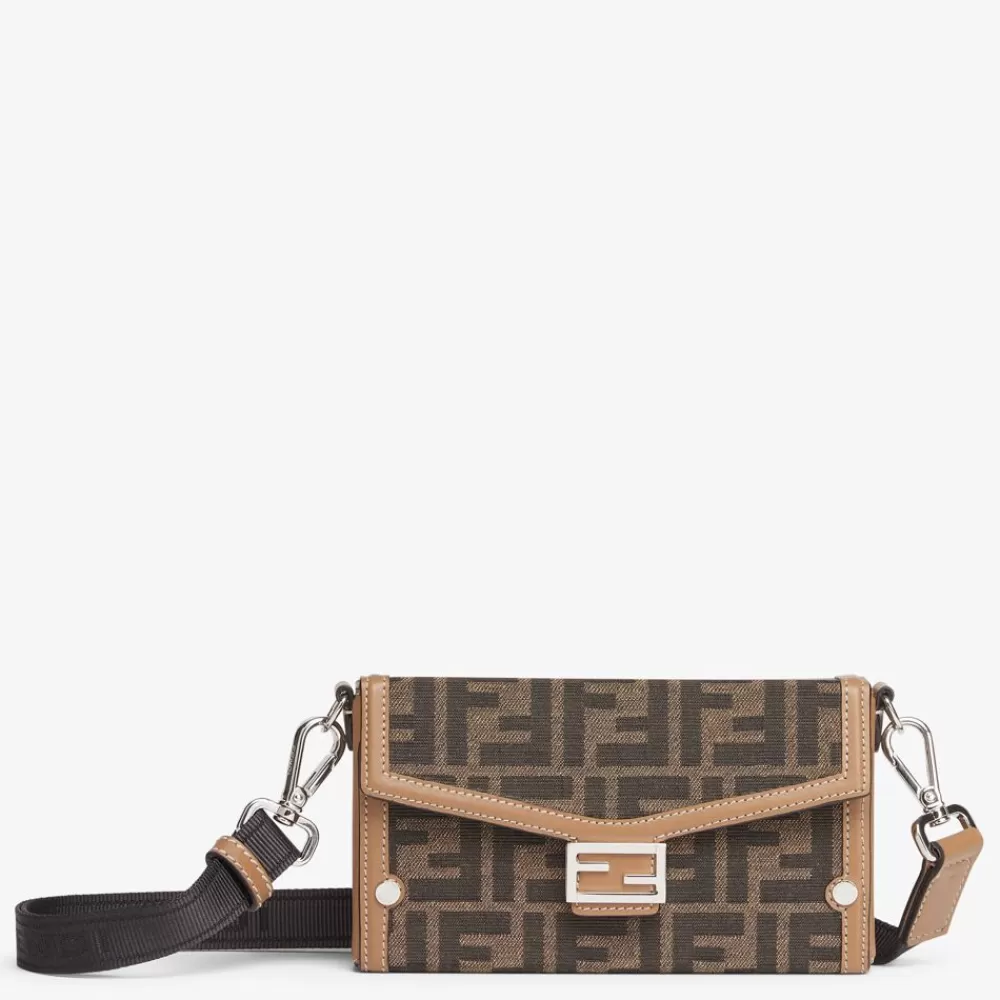 Fendi Schulter- Und Crossbody-Taschen<Tasche Aus Ff-Stoff In Braun