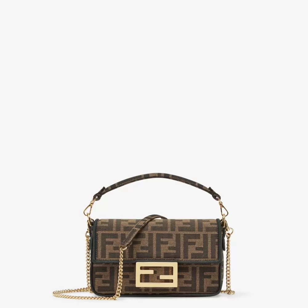 Fendi Schulter- Und Crossbody-Taschen<Tasche Aus Jacquard-Gewebe Mit Ff-Motiv