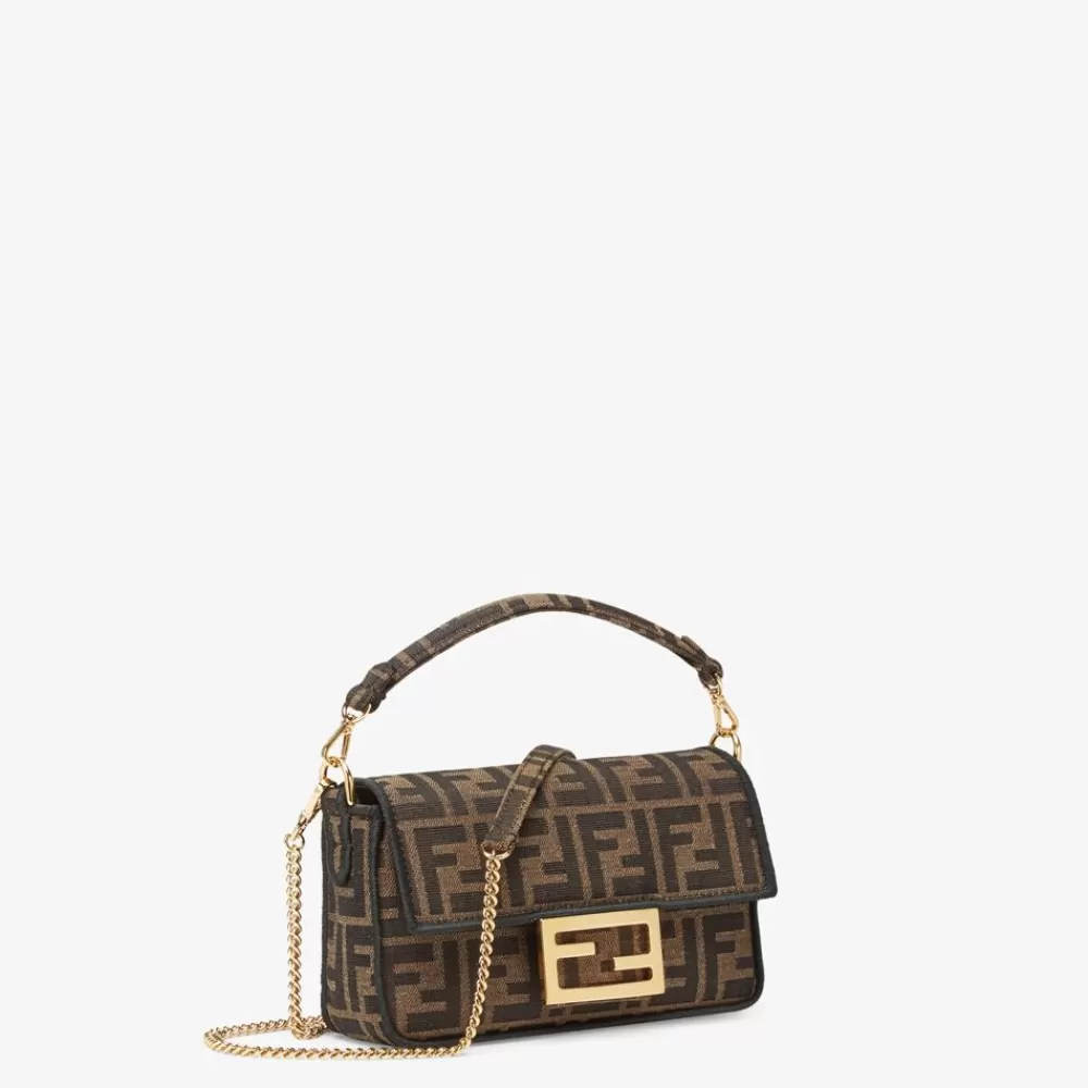 Fendi Schulter- Und Crossbody-Taschen<Tasche Aus Jacquard-Gewebe Mit Ff-Motiv