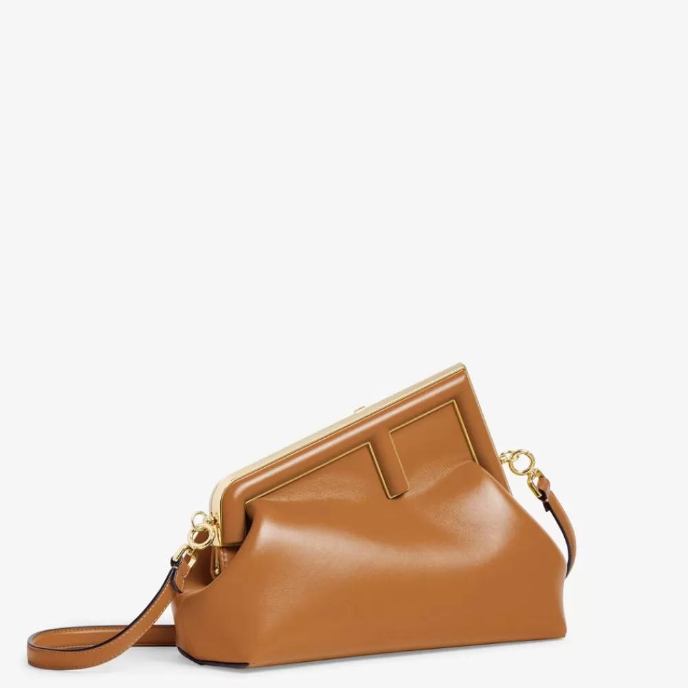 Fendi Schulter- Und Crossbody-Taschen<Tasche Aus Leder In Braun