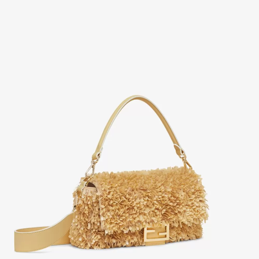 Fendi Schulter- Und Crossbody-Taschen<Tasche Aus Leder In Sandfarben