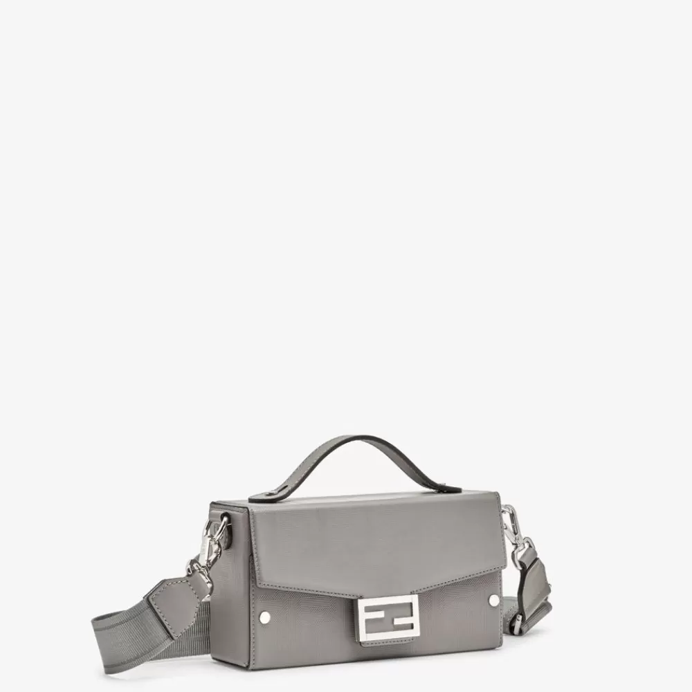 Fendi Messenger Bags<Tasche Aus Leder In Taubengrau