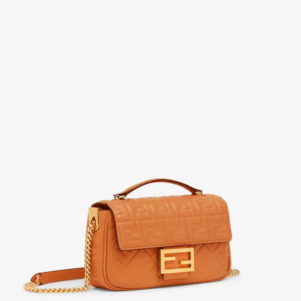 Fendi Schulter- Und Crossbody-Taschen<Tasche Aus Nappaleder In Braun