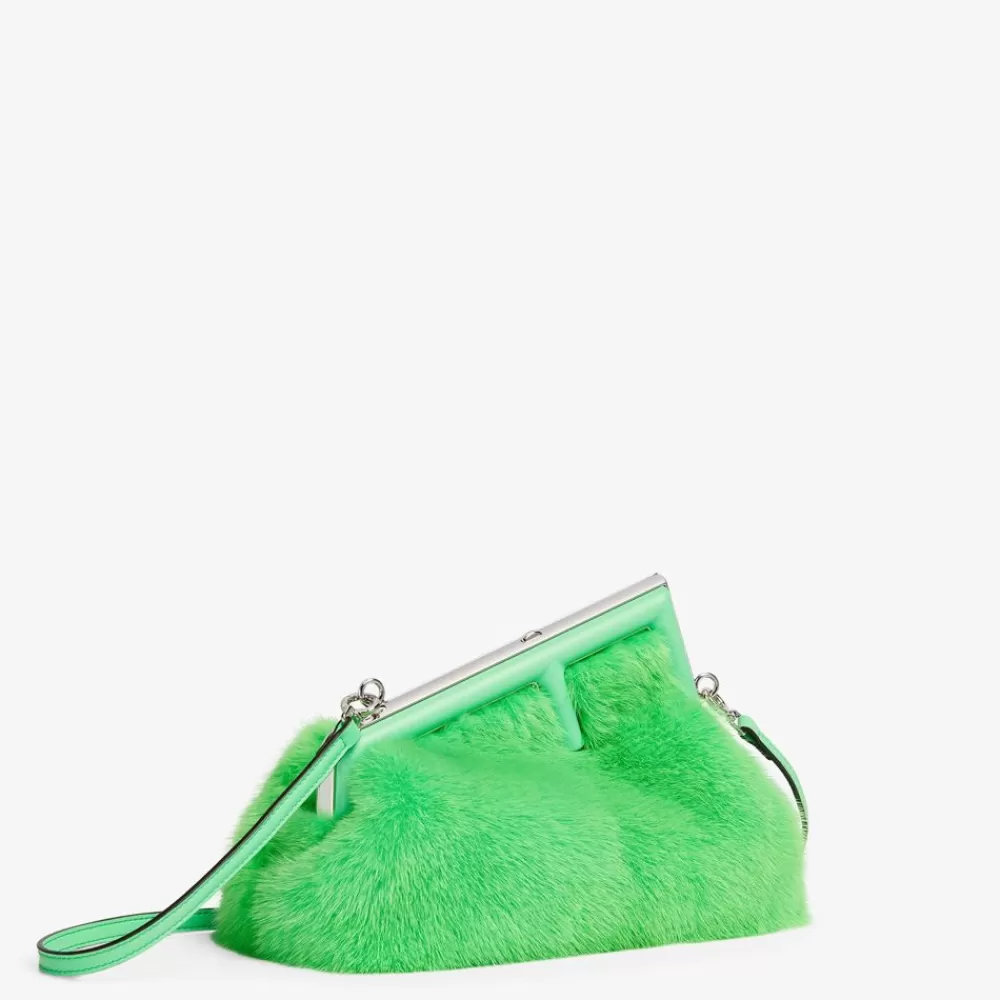 Fendi Clutches & Pochetten<Tasche Aus Nerzpelz In Grun