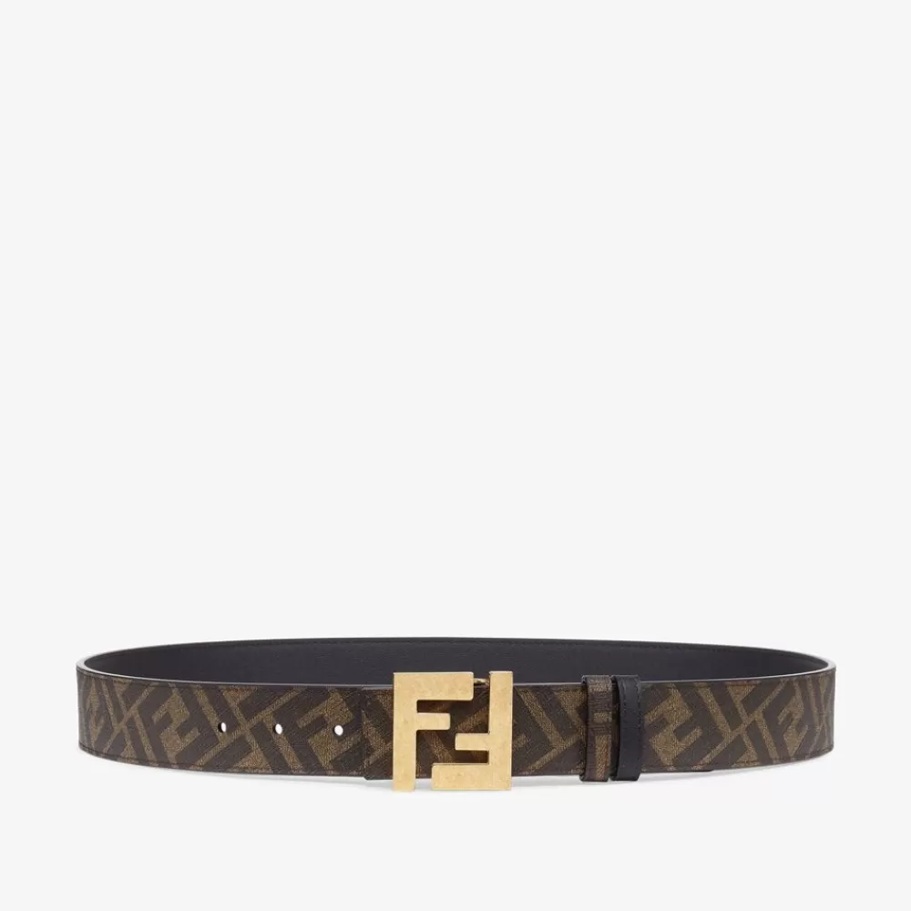 Fendi Gurtel<Wendegurtel Aus Ff-Gewebe